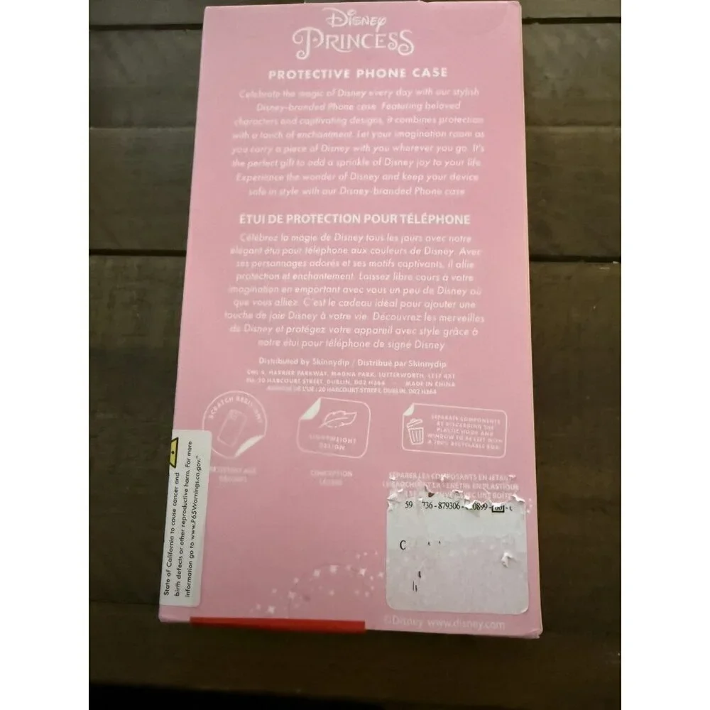 Disney Princess iPhone Case Compatible With 13/14 Pro Max New Jasmine Cinderella